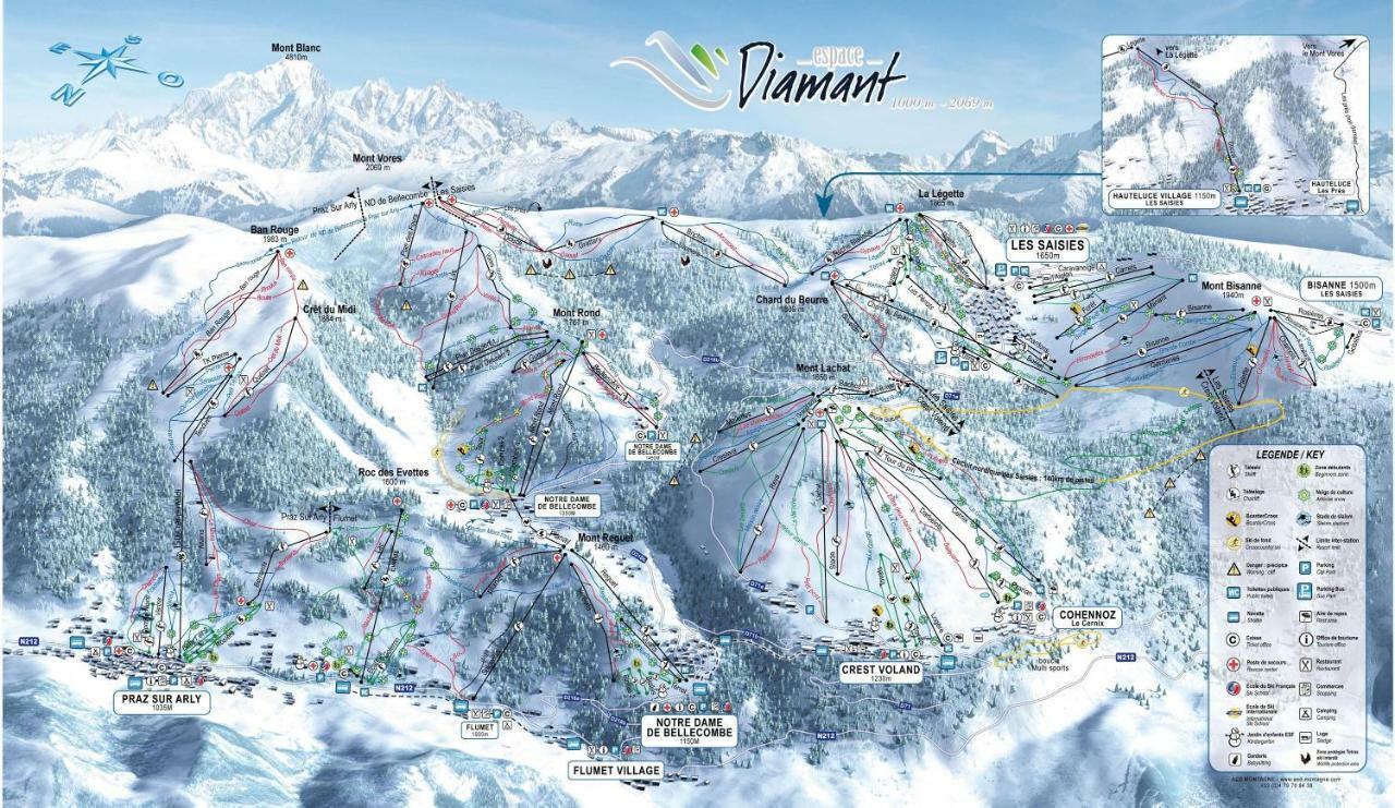 Apartamento Fleur Des Montagnes Praz-sur-Arly Exterior foto